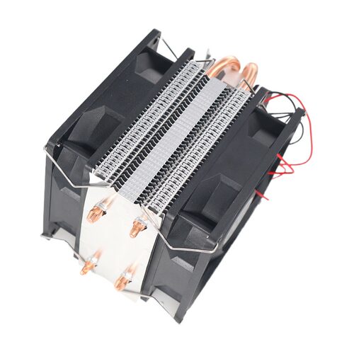 DIY半导体制冷片散热套件CxPU4铜管散热器送静音风扇塔式散热设备