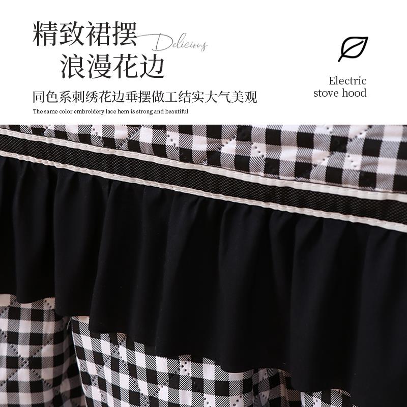 新款正方形烤火桌子罩套烤火罩套麻将机罩子电炉套电取暖炉桌布罩
