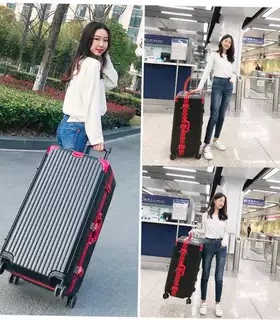 Large Suitcase Big Travel Bag 32 inch Case Luggage Trolley 1