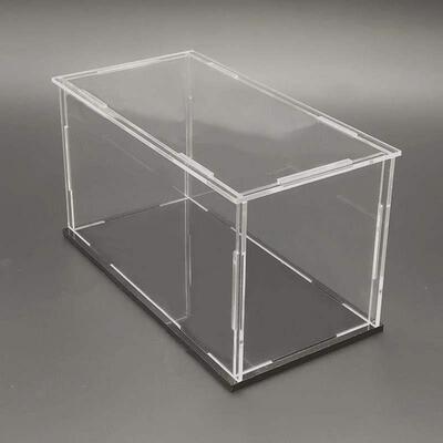 acrylic glass cover high transparent display box collection