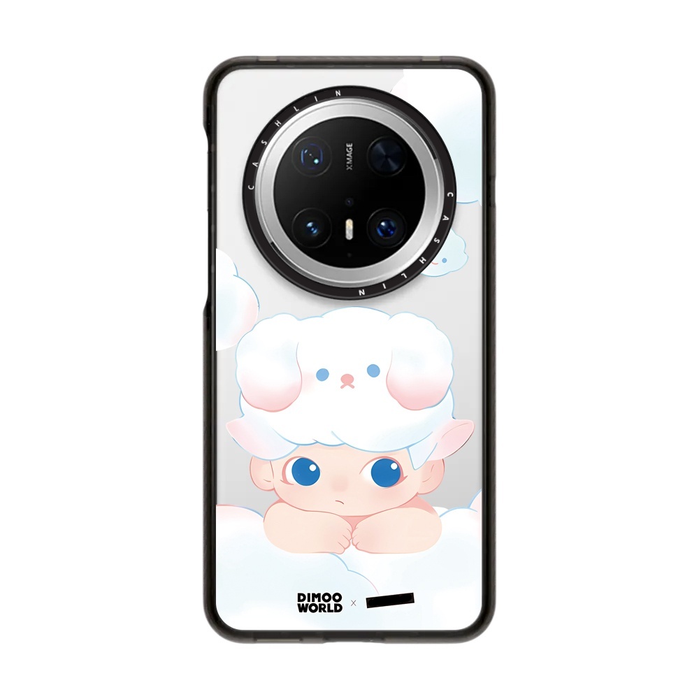 CASE联明泡泡玛特适用于HUAWEI华为Mate70/Pro+网红明星同款小众透明手机壳防摔保护硬壳
