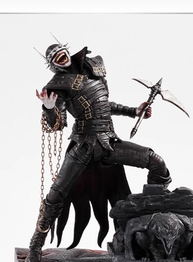 圆野文化 良品制造 狂笑之蝠 黑暗之夜金属DC蝙蝠侠模型手办