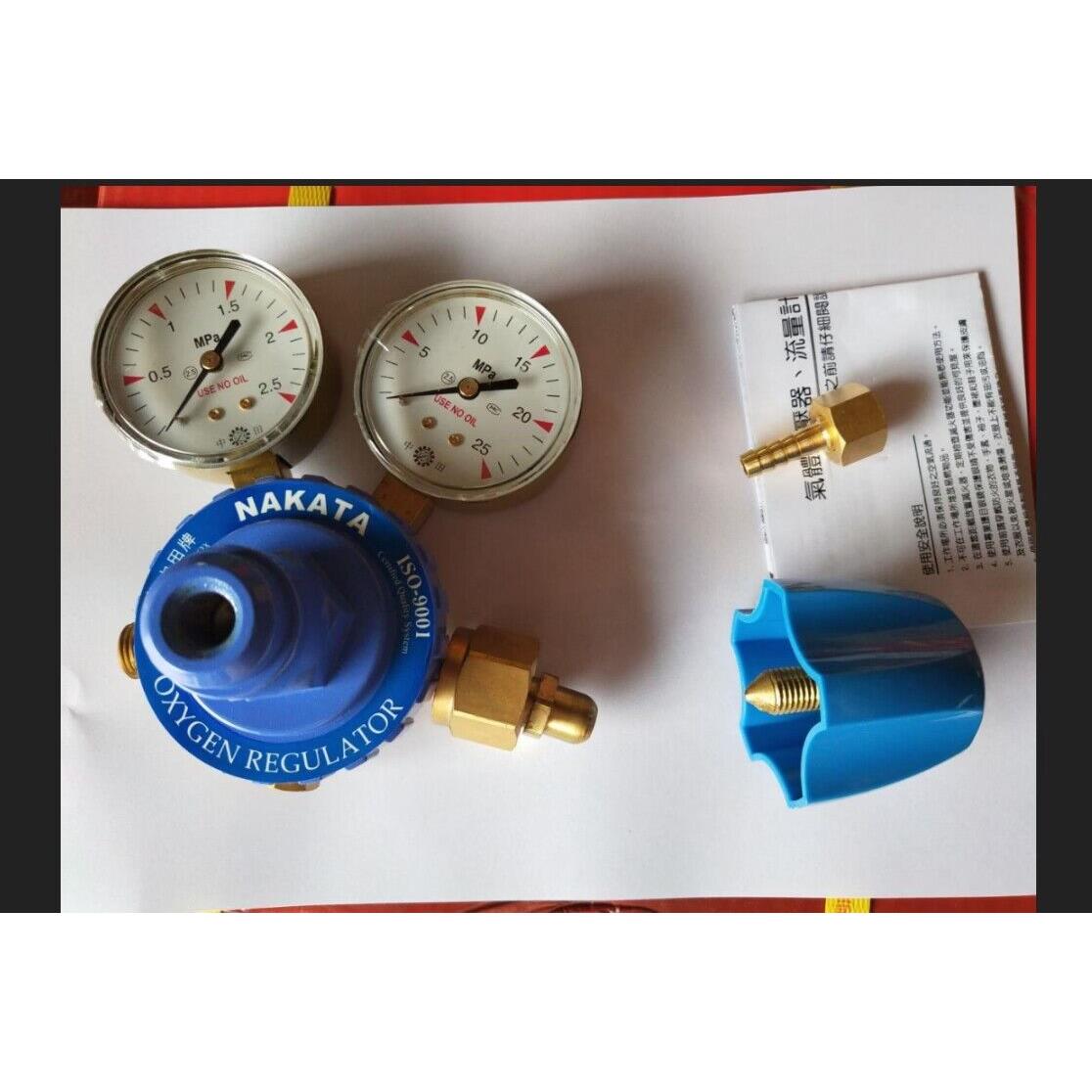 中田牌76氧气减压器阀76-7M氧气瓶用气表流量计76-1.4M乙炔减压阀