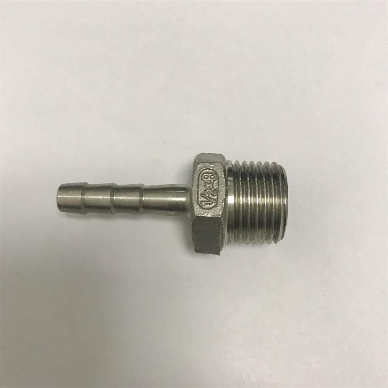 ZG1/2-8mm 不锈钢外丝宝塔接头 压力4mpa 四分外牙 宝塔外径8MM