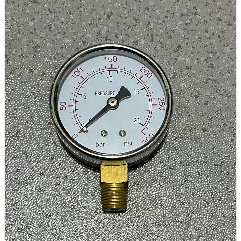 苏州压力表 直径60mm 压力20bar 300psi  2mpa=20kg 螺纹ZG1/4