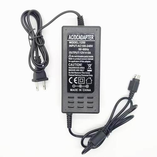 适用创维液晶电视机22LEATV显示器开关电源 12V5A3针圆孔适配器线