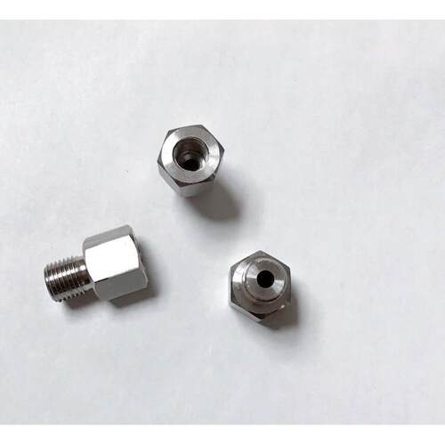 M10x1.5-M12x1.25 内外丝不锈钢接头 内螺纹M10x1.5 外丝M12x1.25