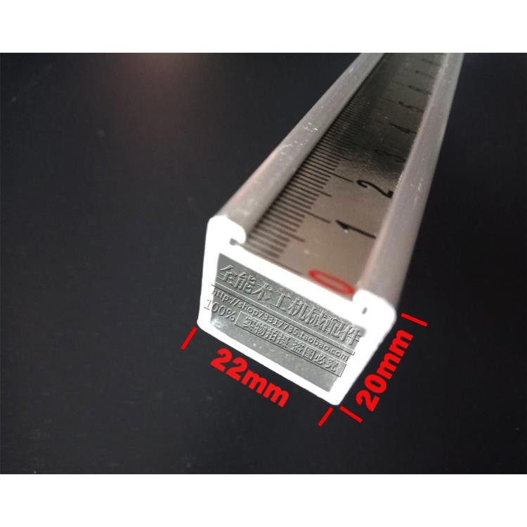 木工推台锯滑槽靠山导轨刻度条台锯木工工作台推把靠杆子1.2米长