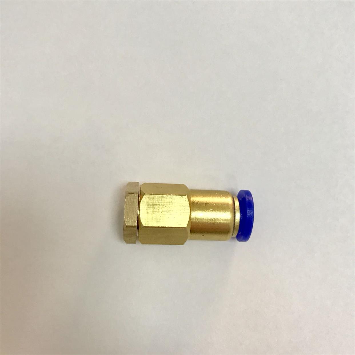 M8x1-8 分体式气动快插接头 内螺纹m8x1 一头可插外径8mm的pu气管