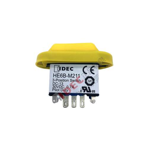 原装日本IDEC和泉使能开关黄色HE6B-M211Y B HE6B-M200Y B黑色