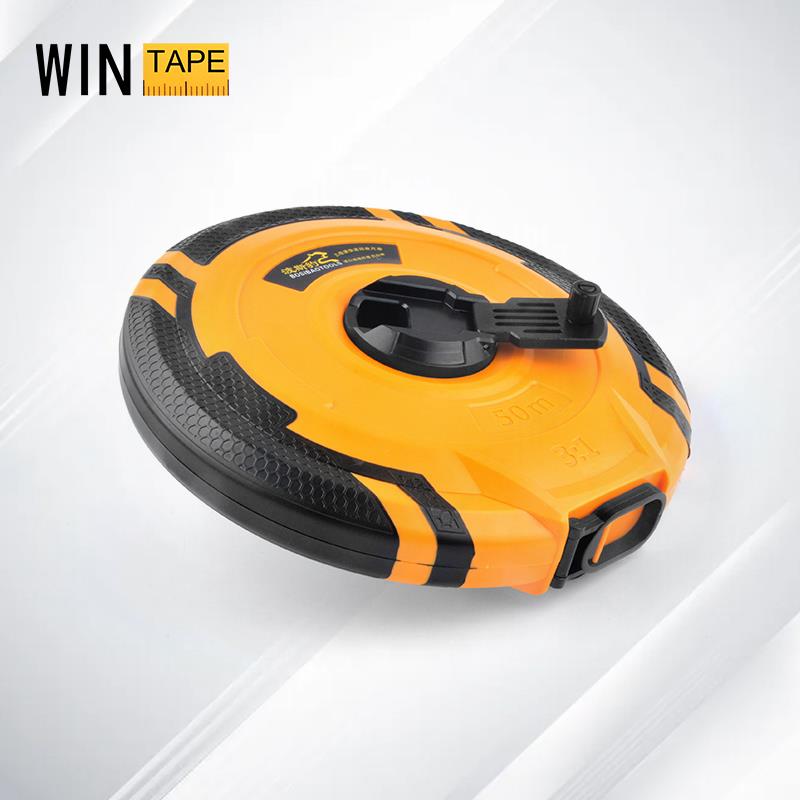 wintape卷尺30米50米测量尺pvc纤维尺带抗拉伸不易变形土地工地用