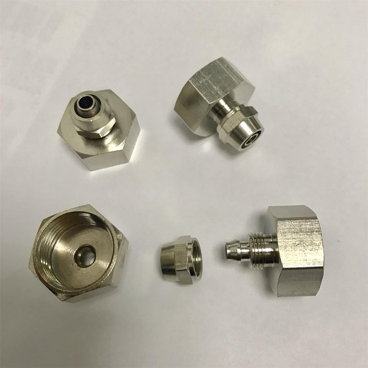 1/2-8 内丝快拧接头 一边内螺纹四分 G1/2 一边接外径8mm pu气管