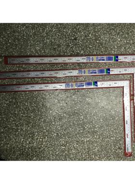 日本亲和企鹅曲尺10421木工拐尺50*25cm钢角尺 10405直角尺11481