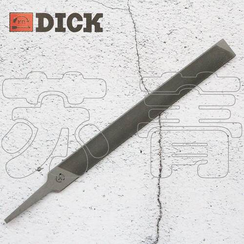 德国原装进口Dick修锐磨锯锉 锉纹精加工 单锉纹 F型 200mm 250mm