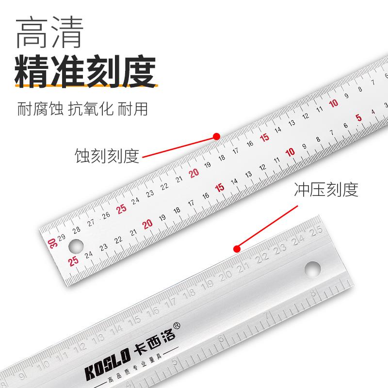 不锈钢角尺50cm大1米拐尺加长加厚90度木工L型直角尺高精度角度尺图片