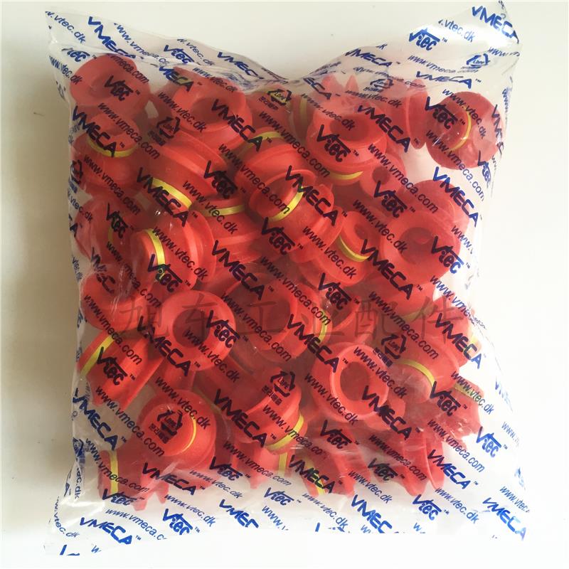 进口韩国VTEC/VMECA威泰克真空吸盘装盒机吸盘红色硅胶VB20-3