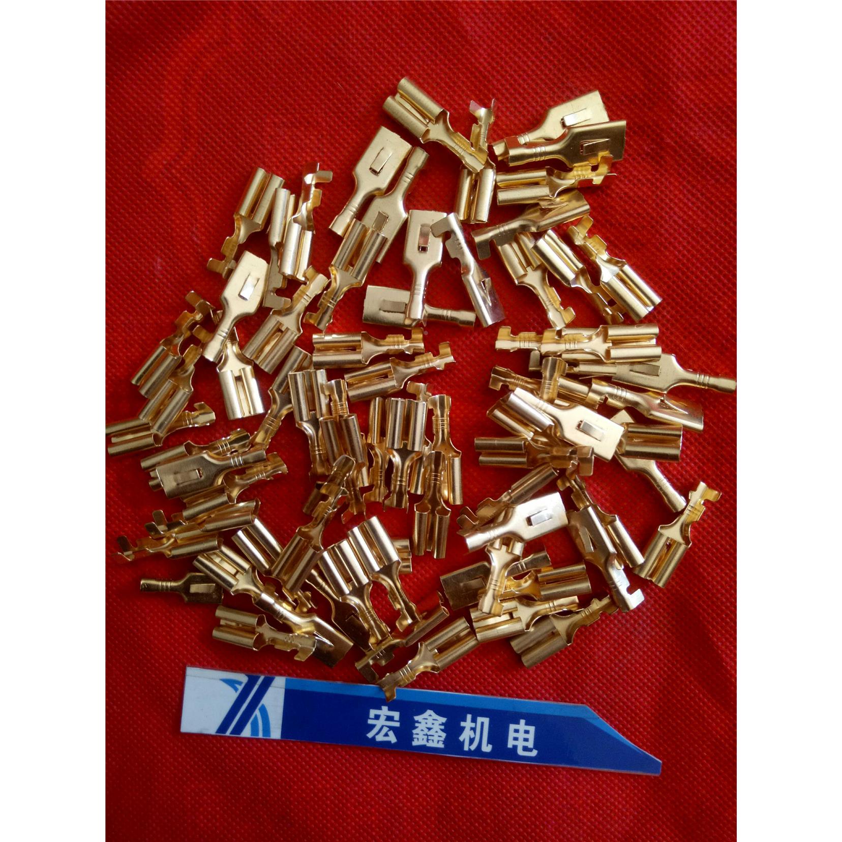 整流器快速接头 硅整流桥组插头快速接头 铜接头   宏鑫机电