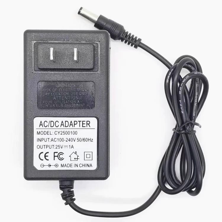 25.2V1A锂电池组充电器25V锂电钻聚合物6六串电瓶吸尘器24V 22.2V