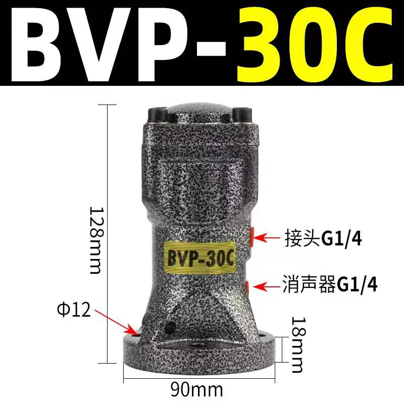 气动敲击锤BVP30C 40C 60C活塞往复冲击式气锤工业气动振动器