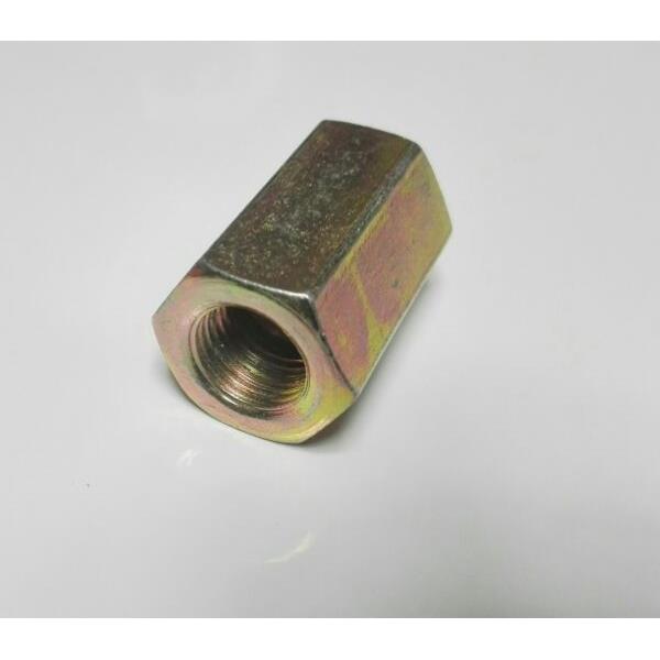 高压双内丝m10×1压力表铁接头 两头内螺纹m10x1 总长25mm 宽15mm