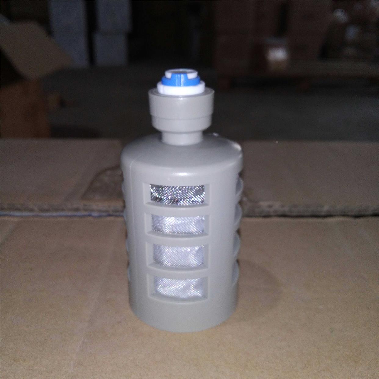 净水器自吸泵微滤头2分小型不锈钢过滤网鱼缸抽水过滤网头