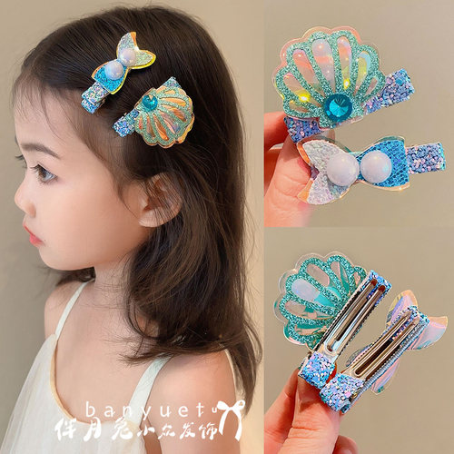 伴月兔儿童甜美发夹小公主头饰