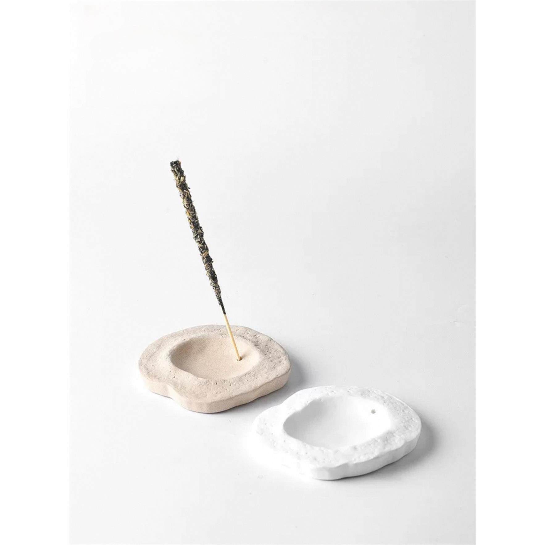 侘寂风香插香座线香插香盘香炉家用室内沉香檀香香薰托便携香器