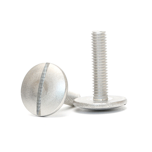 速发GB47一字特开扁头螺钉04不锈丝大槽螺钢扁圆头螺栓4M5M6