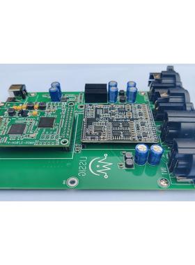 USB ASIO 声卡 采集卡 XMOS 2通道录音播放指标测量ES9018 ES9822