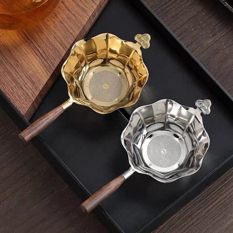 班意 304不锈钢木柄茶漏加厚创B意茶隔高档茶叶过滤器黑檀茶道配,餐饮具,茶滤,淘宝优惠券,粉丝福利购,淘宝优惠卷