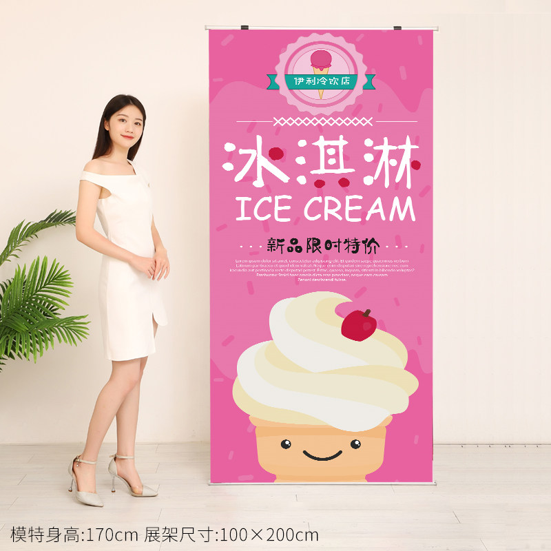 L型展式架铝合金X展架立式落地式易拉宝80180广告宣传海.报支架60图片