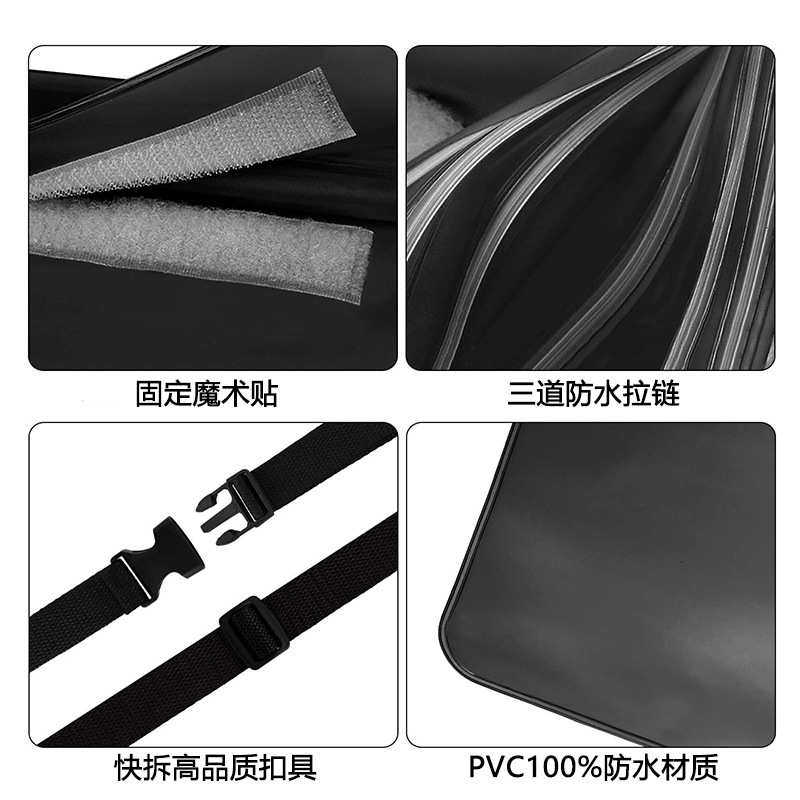 PVC TOUCHSCREEN OUTDOOR WAIST BAG WATERPROOF BAG TRANSPARENT WATERPROOF WAIST BAG BAG IPX8 DRIFTING BEACH PHONE WATERPROOF BAG