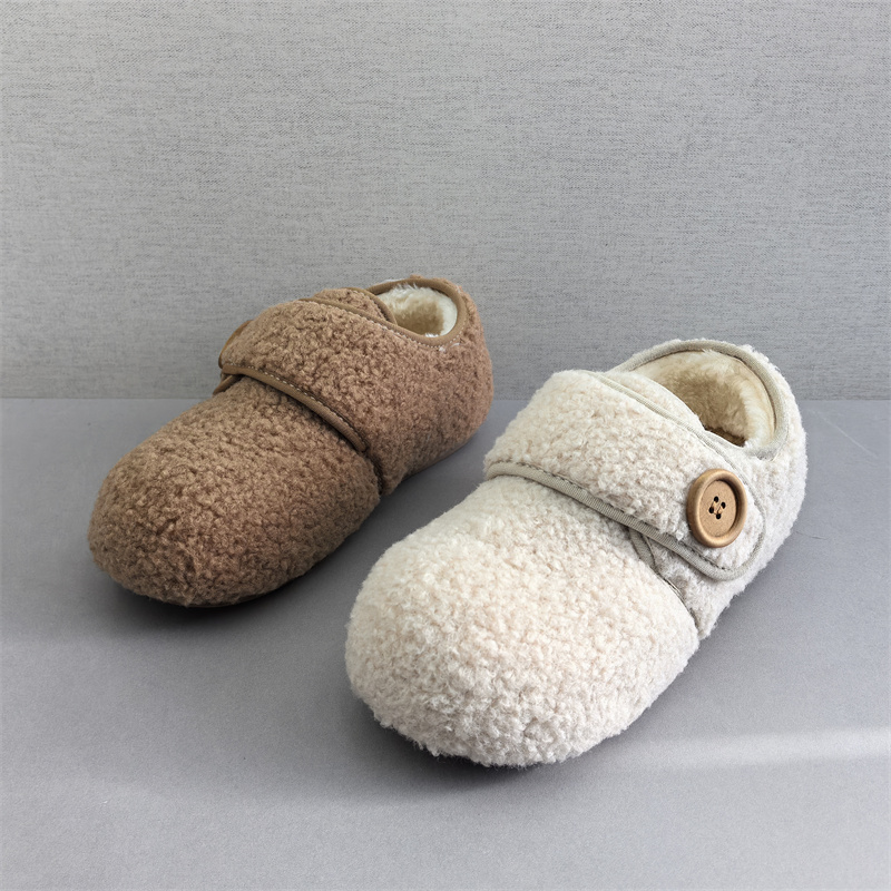 撤柜处理折扣外贸女鞋2025冬新款舒适休闲百搭保暖居家平底女棉鞋