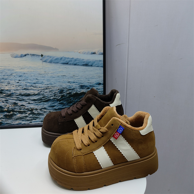 撤柜处理折扣外贸女鞋2025秋新款休闲舒适百搭勃肯鞋复古女棉鞋