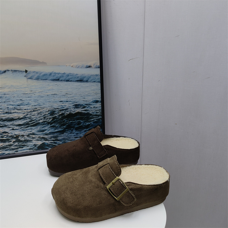 撤柜处理折扣外贸女鞋2025秋新款百搭勃肯休闲森系复古舒适女拖鞋