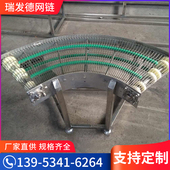 304不锈钢乙型网带输送u网链回流焊油炸机激光裁床输送带网带轮