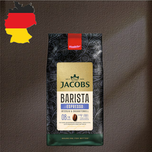 德国代购【全场满300包邮】Jacobs咖啡师限定浓缩咖啡豆1kg