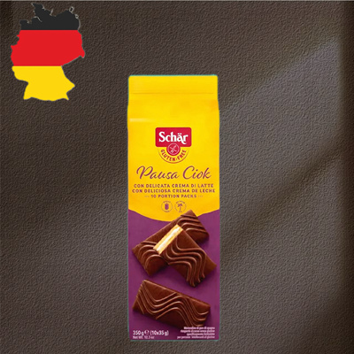 德国代购【全场满300包邮】Schar无麸质巧克力海绵蛋糕350g