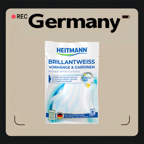 德国代购【全场满300包邮】Heitmann窗帘清洗剂50g