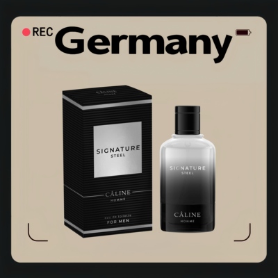 德国代购【全场满300包邮】CALINE钢铁标记EDT男士香水60ml