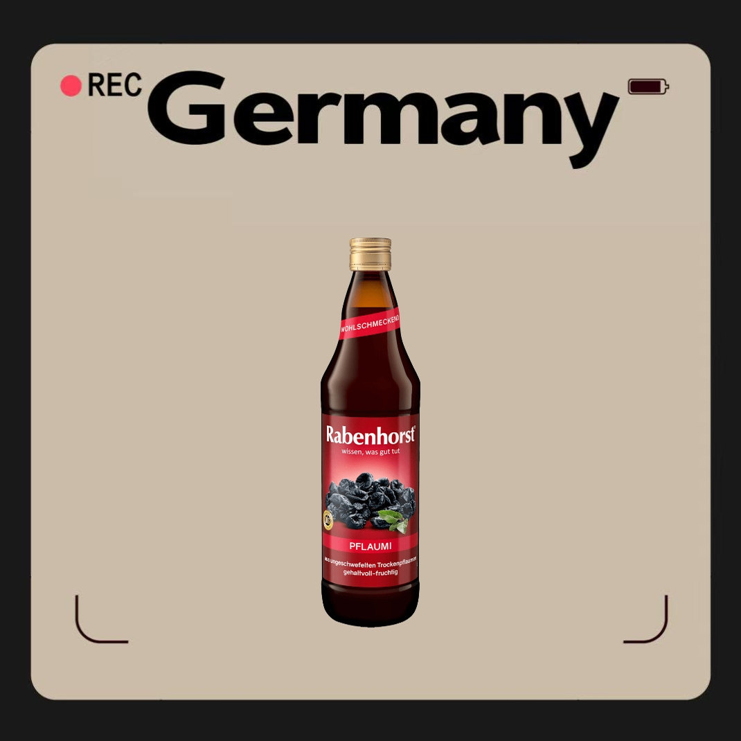 德国代购【全场满300包邮】Rabenhorst西梅汁700ml