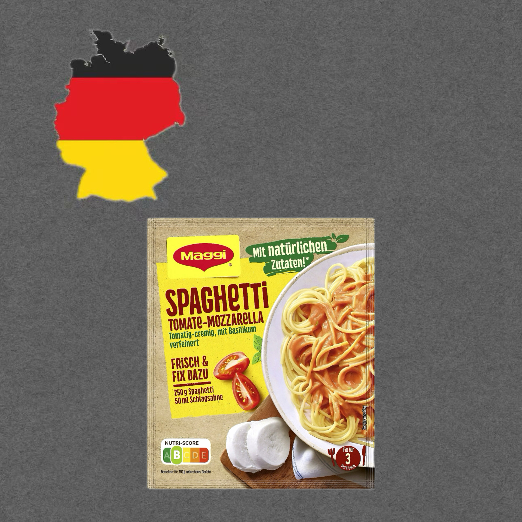 德国代购《全场满300包邮》Maggi马苏里拉芝士意大利面料理包40g