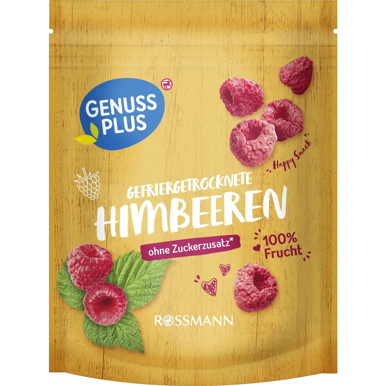 德国代购【全场满300包邮】genuss plus冻干树莓20g