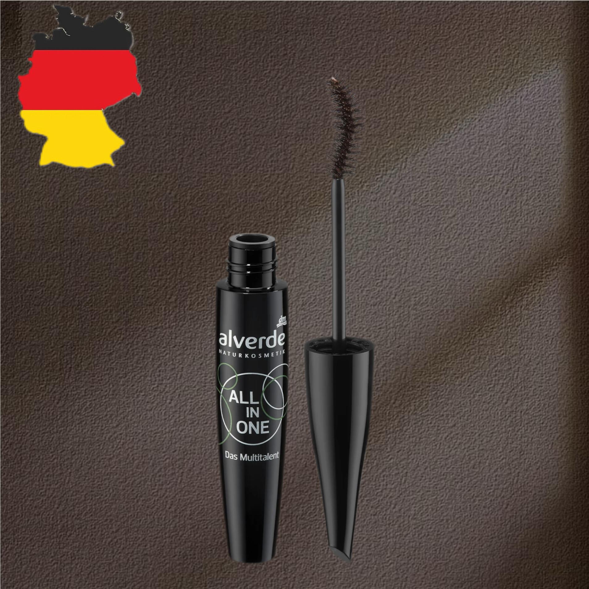 德国代购【满300包邮】alverde艾薇德天然有机棕色睫毛膏