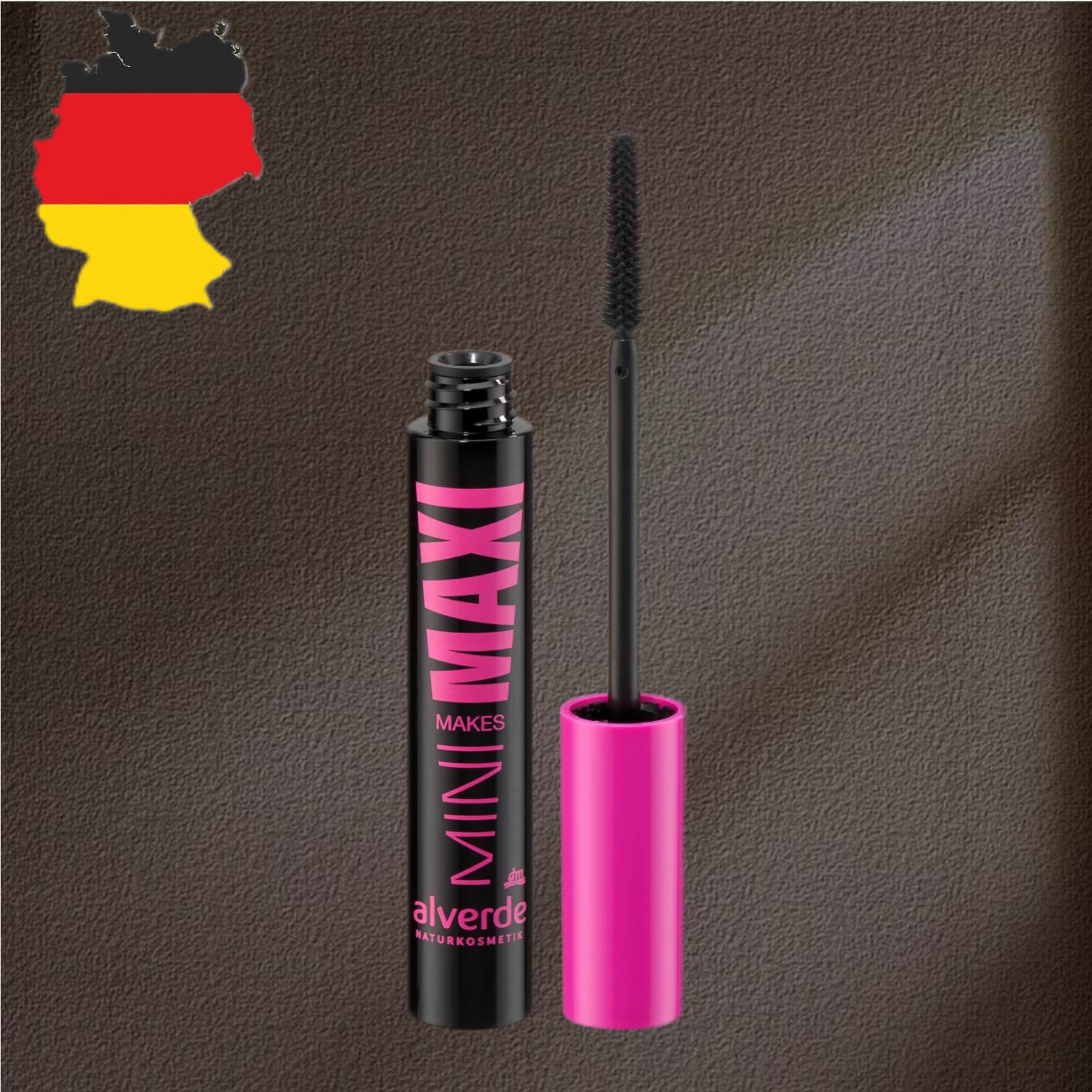 德国代购【满300包邮】alverde艾薇德有机杏仁油天然睫毛膏8ml