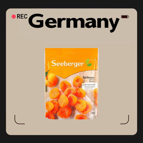 德国代购【全场满300包邮】Seeberger杏干200g