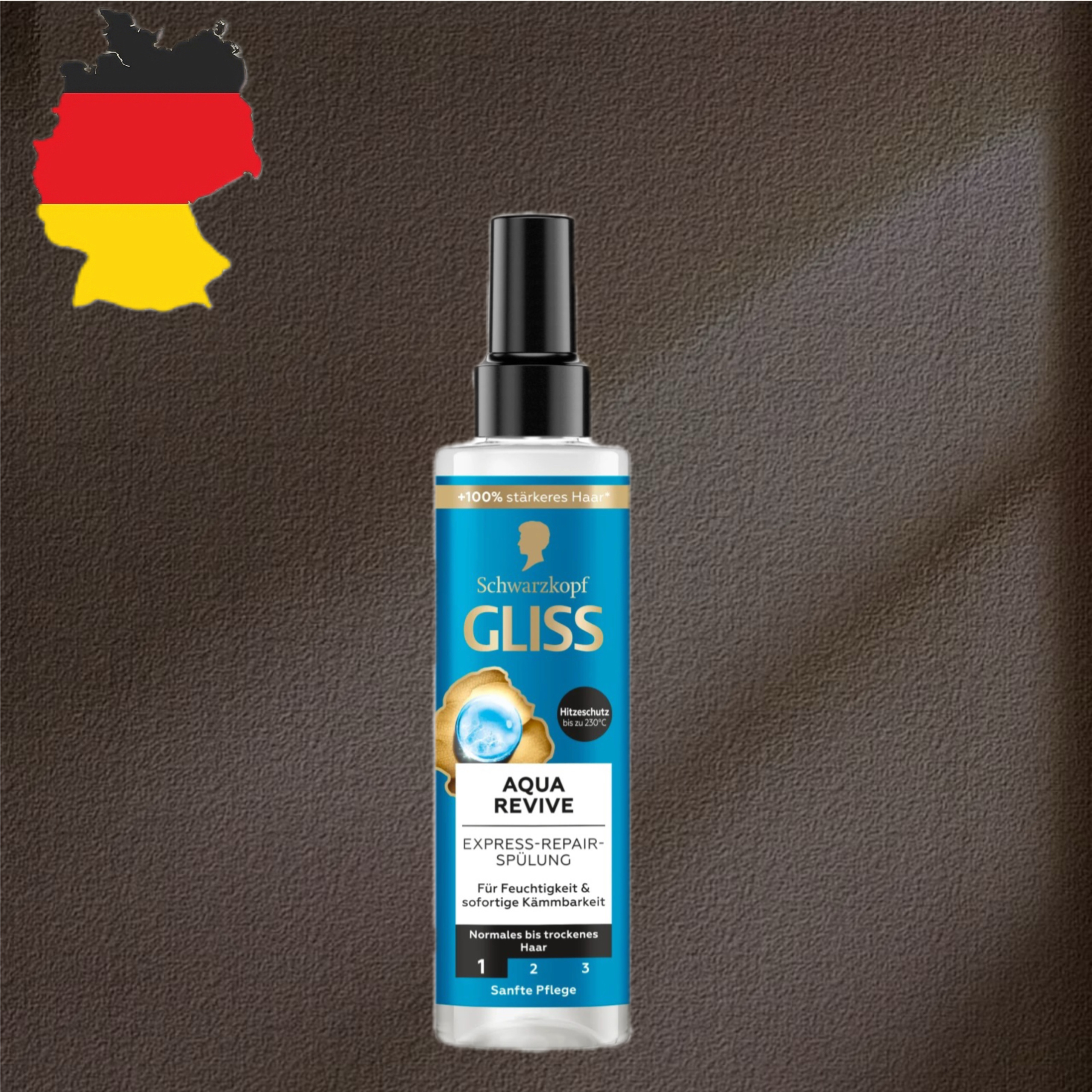 德国代购全场满300包邮Schwarzkopf施华蔻GLISS系列喷雾护发200ml