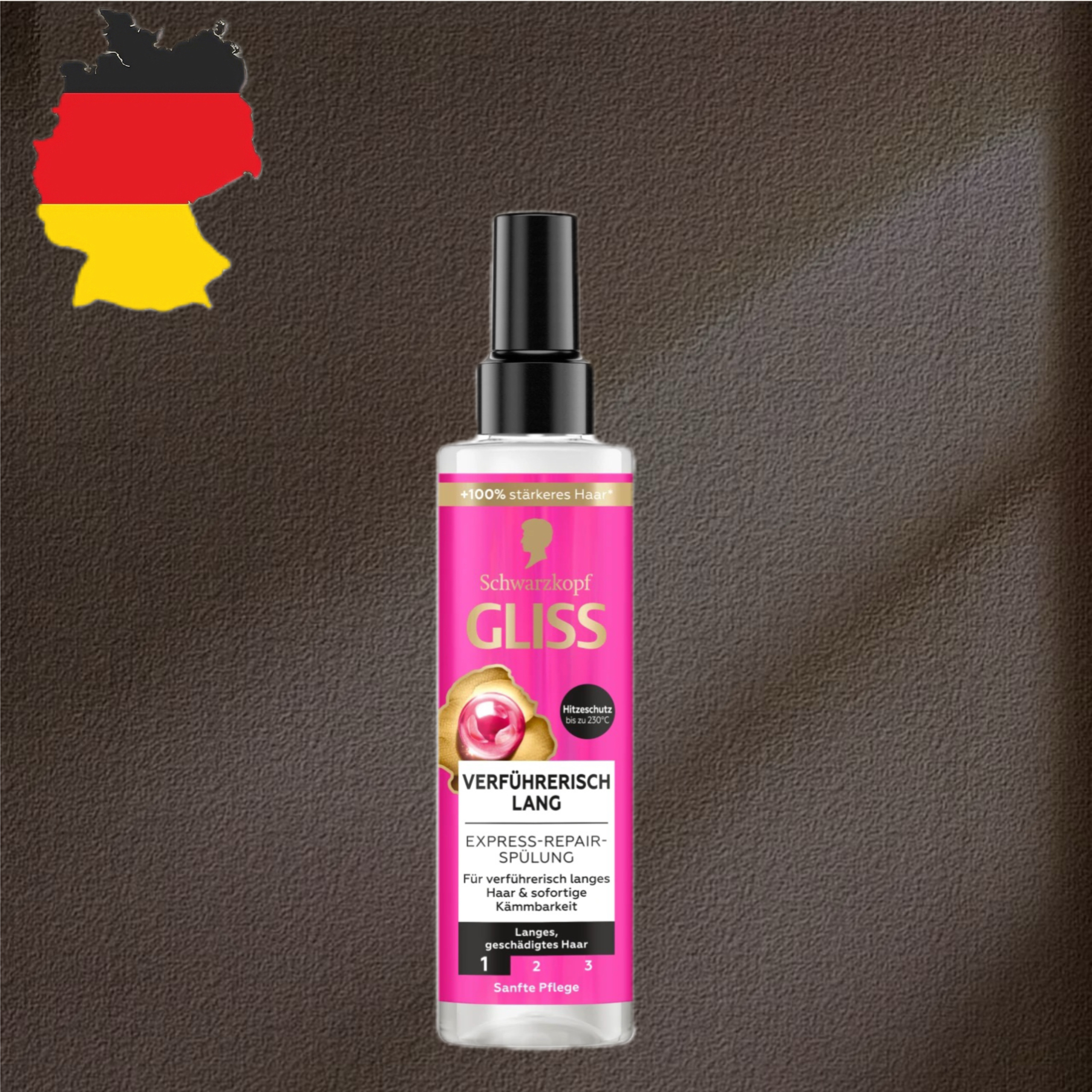 德国代购全场300包邮Schwarzkopf施华蔻GLISS系列喷雾护发素200ml