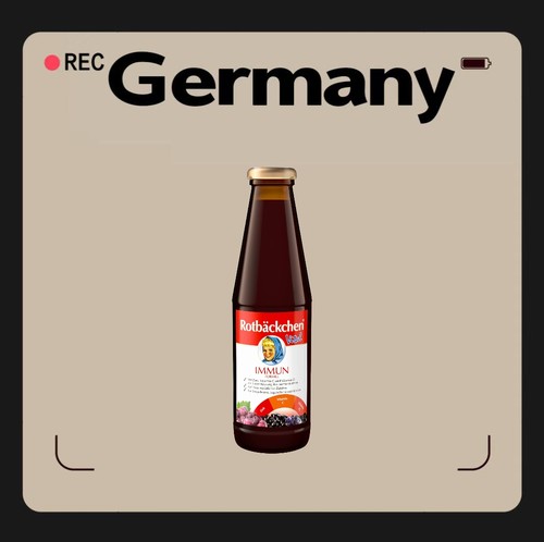 德国代购【满300包邮】Rotbackchen复合维生素450ml
