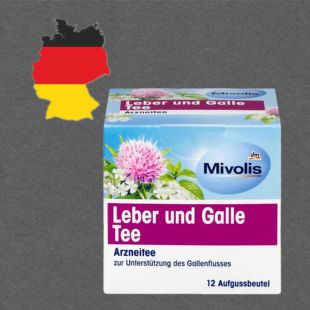 德国代购【全场满300包邮】mivolis蒲公英姜黄茶21g（12袋）